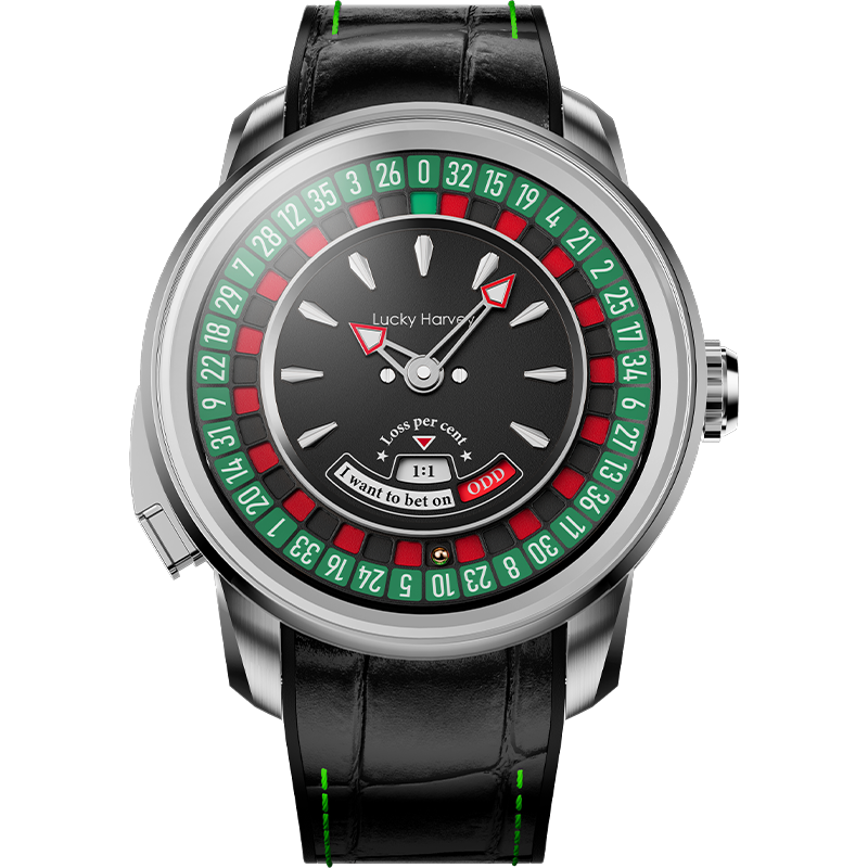 【LuckyHarvey】Player Series European Roulette - Silver