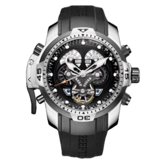 【Reef Tiger】Aurora Silver-Black  RGA3503-YBBR