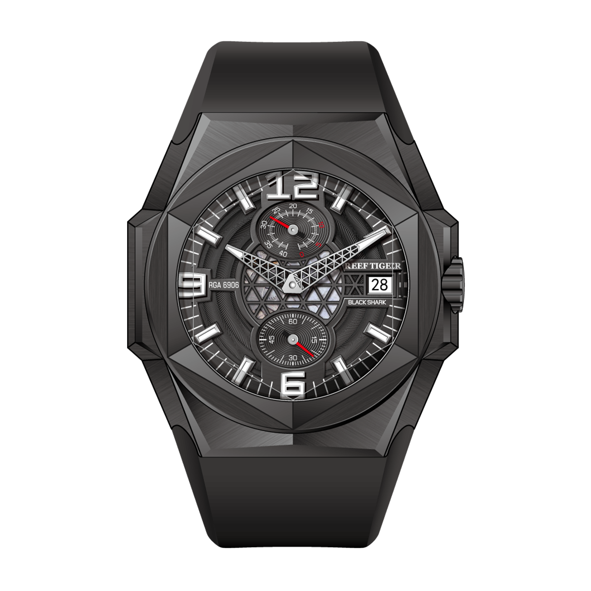 【Reef Tiger】Traveler  - Black Face Black