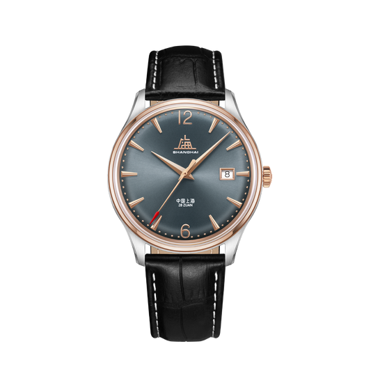 【Shanghai】Tribute Series - Pioneers of Calendar, Sun-ray Dial Nightfall Black