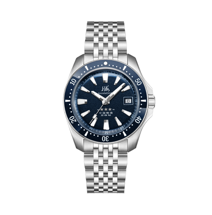 【Shanghai】General 39mm Automatic Mechanical Wristwatch - Black