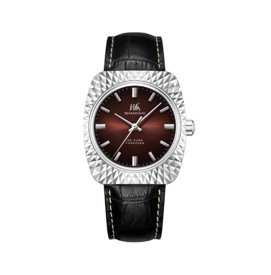 【Shanghai】Idealist Automatic Mechanical Wristwatch - Smoked Red