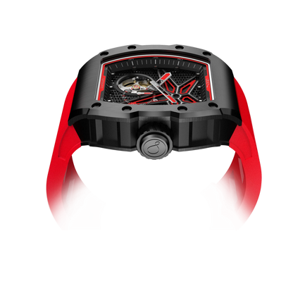 【OLTO-8】REEF Skeleton Automatic Watch Red