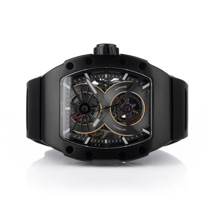【OLTO-8】SHOT Skeleton Automatic Watch Black