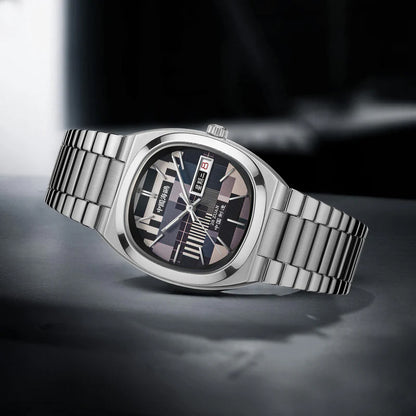【Seagull Watch】Vintage TV Mechanical Watch - Tuesday Black and White Special Edition