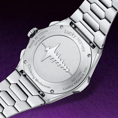 【LuckyHarvey】Chiming Watches Series Hammered Texture Editions（Sunset Purple）